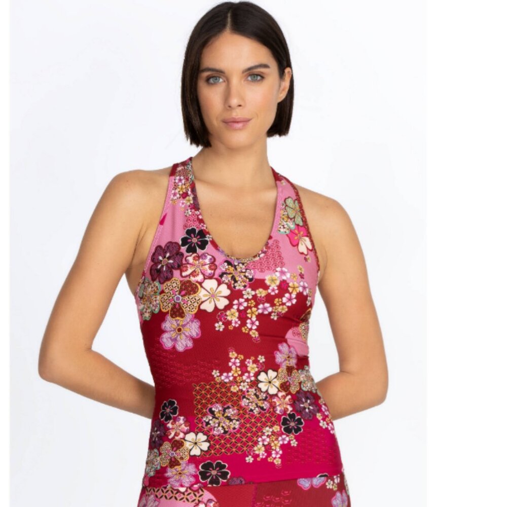 Johnny Was Yama Bee Active Mesh Tank